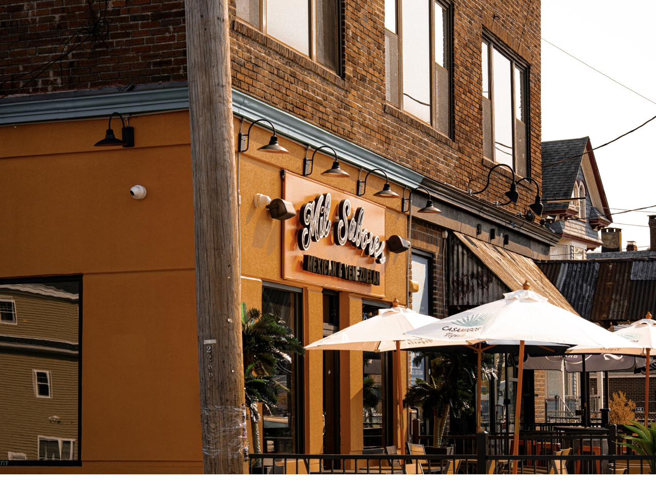 Mil Sabores patio on Fairfield Avenue
